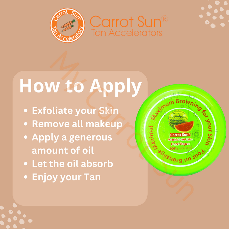 How To Get A Real Tan If You're Fair, Pale, or Just Can't Tan! - Carrot Sun®  Tan Accelerators