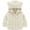 style-01 White, variant on Kogui Girls Jacket Baby Toddler Girls Fleece Hoody Jacket Zip Up Coat Warm Winter Outwear Size 3T 4T (Red,3-4 Years)