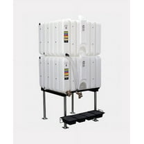 Rhino Tuff Tanks RTT-6220-NV 120/120 GALLON GRAVITY FEED TANK PACKAGE