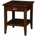 thumbnail image 1 of Leick Furniture Laurent Solid Wood Square End Table in Chocolate Cherry, 1 of 7