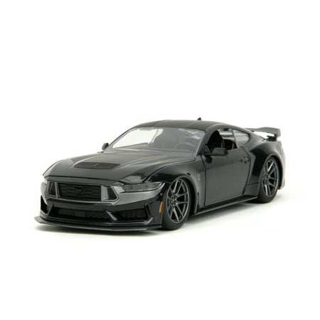 2024 Ford Mustang Dark Horse Black – Jada Toys 35278 – 1/24 Scale Diecast Model Car