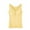 Yellow, variant on Antinious Pajama Tank Tops for Women Solid Crew Neck Built-In Bra Sleeveless Homewear Top,Holiday!Sleep Shirts for Women,Women Tops Casual,Black,Free Size