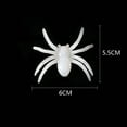 thumbnail image 3 of 6Pcs Glow in The Dark Large Spiders Halloween Giant Spider Decorations Fake Scary Spider for Indoor Outdoor Yard Lawn Wall Home Porch House, 3 of 5