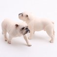 thumbnail image 4 of Figurine de Simulation Modèle PVC 1 Pce Ornement pour Chien Animal Solide Statique Décoration de Bureau (Bouledogue Debout), 4 of 8