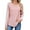 A-Pink, variant on Long Sleeve Shirts for Women Fall V Neck Lace Blouses Casual Dressy Tunic Pullover Sweaters Tops