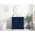 thumbnail image 6 of Elegant Kitchen and Bath 36 inch Single bathroom vanity in  Blue, 6 of 8