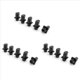 thumbnail image 1 of Interruptor de la Punta de la Tapa Tele Switch para Top de la Punta del Interruptor del Sombrero Negro para las Partes de la Guitarra Tele Paquete de 15, 1 of 7