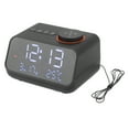 thumbnail image 3 of Alarm Clock Radio,Alarm Clock Radio LED Digital Alarm Clock Music Alarm Clock Innovative Solution, 3 of 8