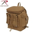 thumbnail image 2 of Rothco Canvas European Style Rucksack - Coyote Brown, 2 of 5