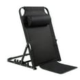 thumbnail image 1 of fastboy Adjustable Angle Folding Bed Backrest for Adults Black Steel Oxford Cloth (1 Count), 1 of 9