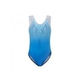 thumbnail image 1 of 3-14Y Sleeveless Shiny Gymnastics Sport Training Dancewear Ballet Leotards For Little Girls, 1 of 5