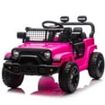 thumbnail image 5 of 24V Kids Ride on Car W/Parents Control,Four-wheel suspension,2WD,Power display,Bluetooth,MP3,Music,LED headlight,Provide a speed of 1.86-3.11MPH For Kids Around 3 years old., 5 of 18
