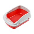 thumbnail image 1 of Caja de arena para gatos, arenero para gatitos, orinal abierto, suministros grandes para mascotas, bandeja de arena para gatos para conejos, animales, 1 of 8