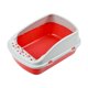thumbnail image 1 of Caja de arena para gatos, arenero para gatitos, orinal abierto, suministros grandes para mascotas, bandeja de arena para gatos para conejos, animales , grande Yinane Bandeja de arena para gatos, 1 of 8