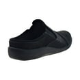 thumbnail image 3 of Clarks Sillian Free Women's Slip-On Clog Mule Black Combi 26138022, 3 of 6