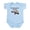 Sky Blue, variant on CafePress - Future Pool Shark I Infant Bodysuit - Baby Light Bodysuit, Size Newborn - 24 Months