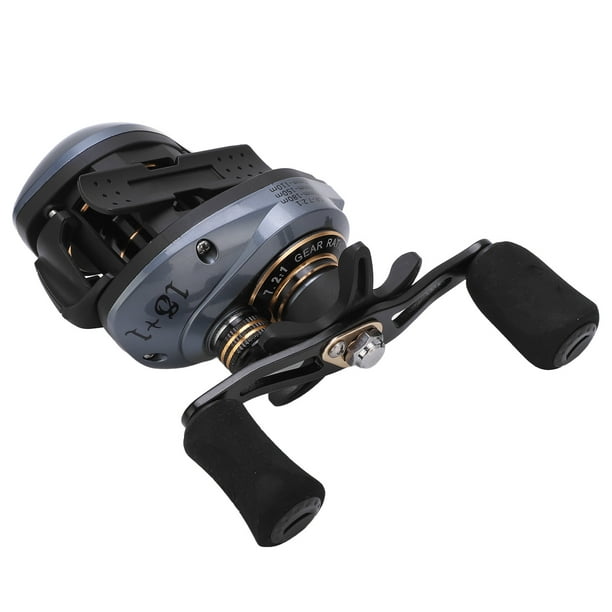 Estink Metal Baitcaster Reels, High Speed 7.2:1 Gear Ratio 18+1bb Baitcasting Reels For Saltwater And Freshwater Left Hand Left Hand