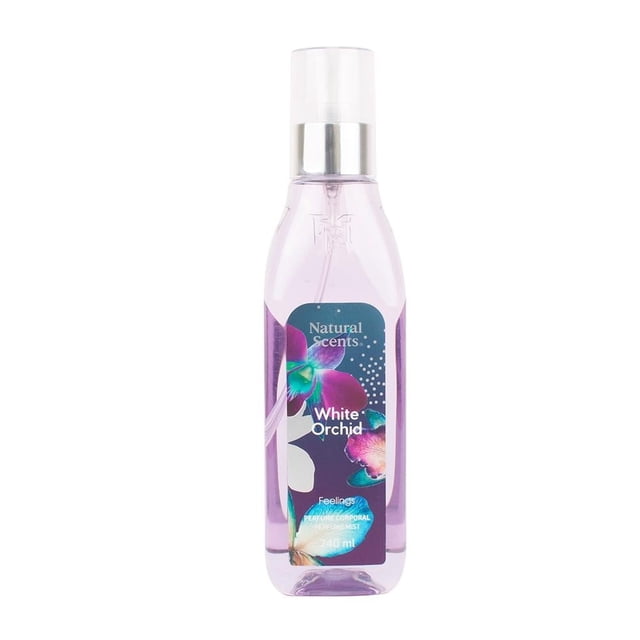 Perfume Corporal Natural Scents Feelings White Orchid 240 ml