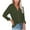 Army Green, variant on LYXSSBYX Womens Long Sleeve Tops Women's Tops Single Breasted Long Sleeve Shirt Tops Loose Lapel Shirt Blouse