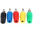 thumbnail image 4 of 10Pcs M4X36 Terminal de Cobre Puro 4mm Plátano del ZóCalo de Gato 20A Conector de Conector Banana de Poste de Unión, 4 of 5