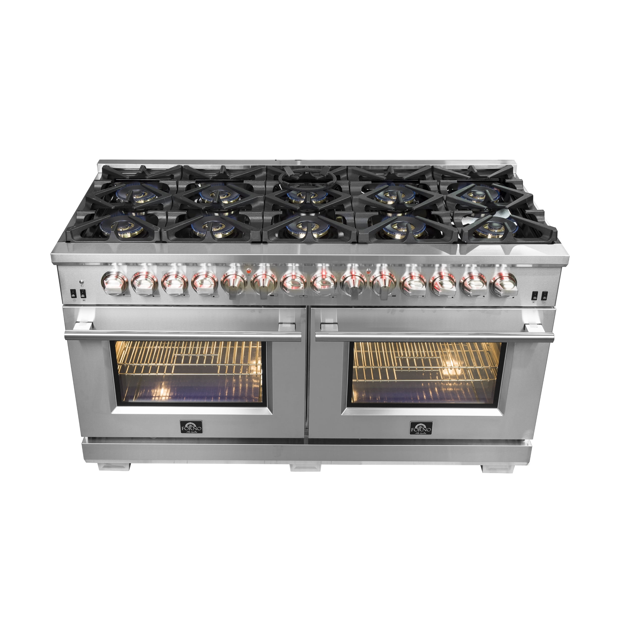 Capriasca - Titanium Professional 60" Freestanding Dual Fuel Range