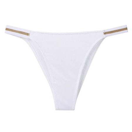 

Mortilo Seamless Underwear For Women Lifter Underwear Mid Waisted Womens Bikini Underwear Funny Gifts White S