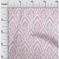 thumbnail image 2 of oneOone Cotton Cambric Light Pink Fabric Ikat Fabric For Sewing Printed Craft Fabric By The Yard 56 Inch Wide, 2 of 6