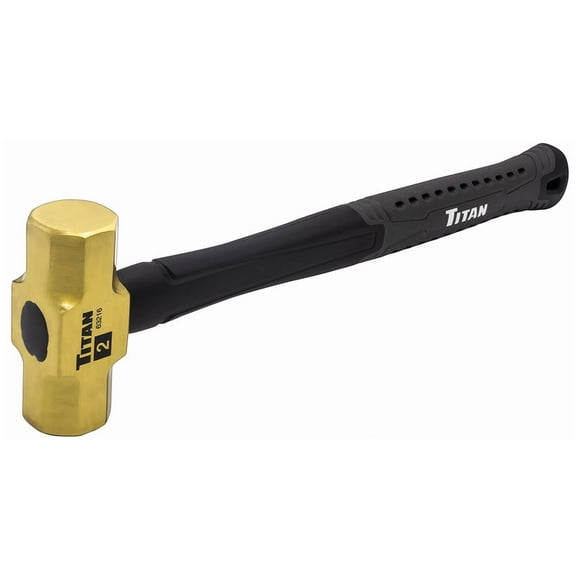 Shop Iron 63216 2 lbs. Brass Non-Sparking Hammer