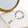thumbnail image 2 of Pulsera de de con colgante de ángel s cristianos para Yinane Pulsera de cuentas de rosario, 2 of 6