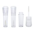 thumbnail image 2 of 3 x Botellas de brillo de de plástico vacías Tubo de tubo de brillo de con cepillo Envases cosméticos 02 Salvador Tubo cosmético de botella de brillo de labios, 2 of 10