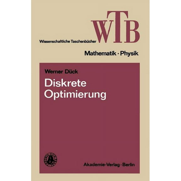 Diskrete Optimierung, (Paperback)