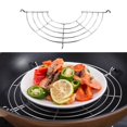thumbnail image 3 of PENGXIANG 1Pcs Stainless Steel Semi-Circle Fried Food Strainers Cooling Racks Shelves For Kitchen, 3 of 6