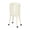 White, variant on HOARBOEG Modern High Leg Kitchen Trash Can with Wheels - Tall Movable Garbage Bin with Sealed Lid, Large Capacity Step On Design for No Bend Over Convenience, Red Household Waste Basket