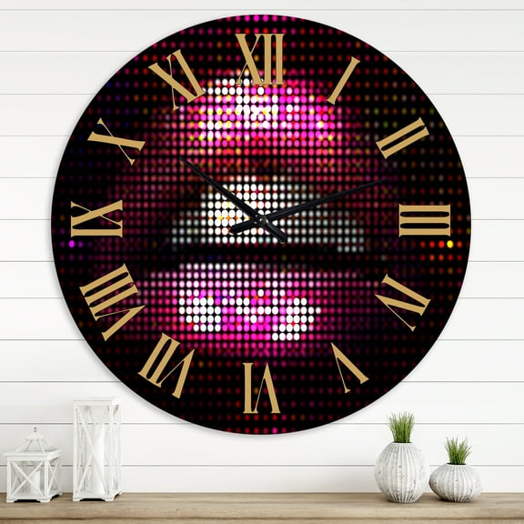 Designart 1 in Modern,Contemporary Wall Clock