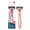 Coral Pink, variant on Preserve Shave 5 Refillable Manual Razor Recycled Plastic Eco-Friendly Unisex Handle + 1 Cartridge, Neptune Green