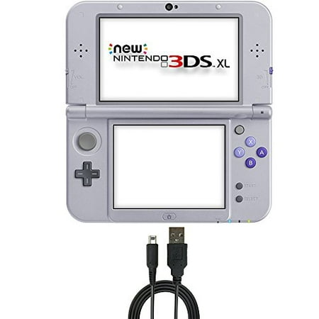 Nintendo 3DS XL Bundle: Nintendo New 3DS XL - Super NES Edition and USB Sync Charge USB Cable for New 2DS XL/ New 3DS/ New 3DS XL/ 2DS/ 3DS XL/ 3DS/ DSi XL/