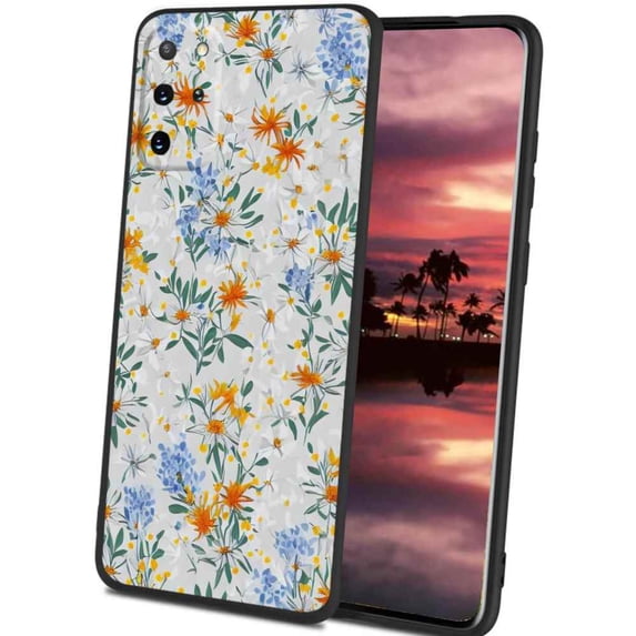 Compatible with Samsung Galaxy S20+ Plus Phone Case, Flowers-17 Case Men Women, Flexible Silicone Shockproof Case for Samsung Galaxy S20+ Plus