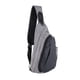 thumbnail image 3 of Bolso de hombro ajustable, transpirable, impermeable, de gran capacidad, mochila de una sola correa para viajes al aire libre, escuela, forma de gota gris, 3 of 15