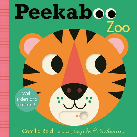 Peekaboo: Zoo: (an Interactive Board Book for Babies and Toddlers with Mirror and Sliders to Push, Pull, or Turn. Cute Zoo Animal Artwork Includes a Rhino, Hippo, Camel, and More. ) (Board Book)