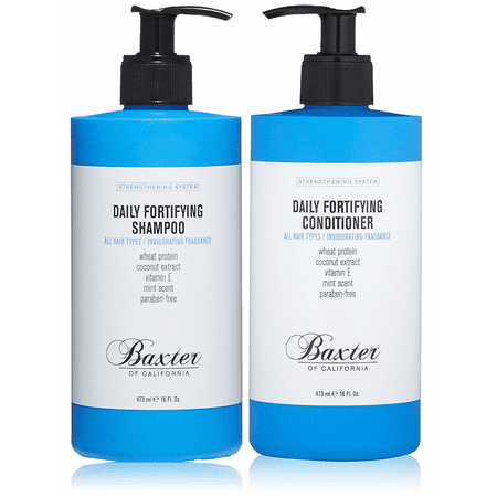 Baxter of California Daily Fortifying Shampoo & Conditioner, 16.0oz each