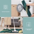 thumbnail image 6 of Teal Gold Marble Pattern Kitchen Rugs Sets Of 3,Kitchen Runner Rugs Non Skid Washable,Decorative Kitchen Floor Mats for Kitchen,Sink,Laundry,17"x30"+ 17"x47" + 17"x59", 6 of 6
