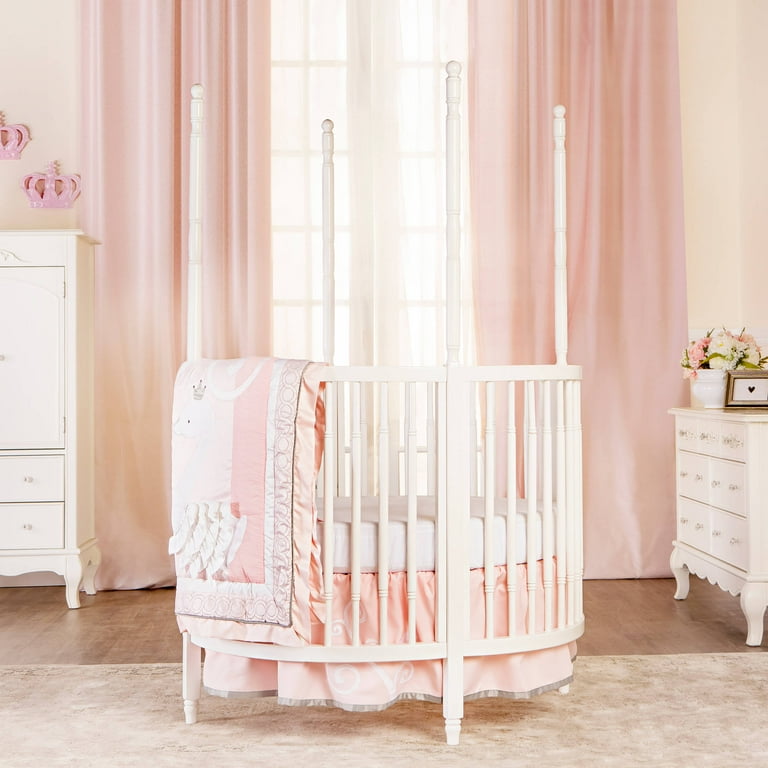 Circle crib with canopy hotsell