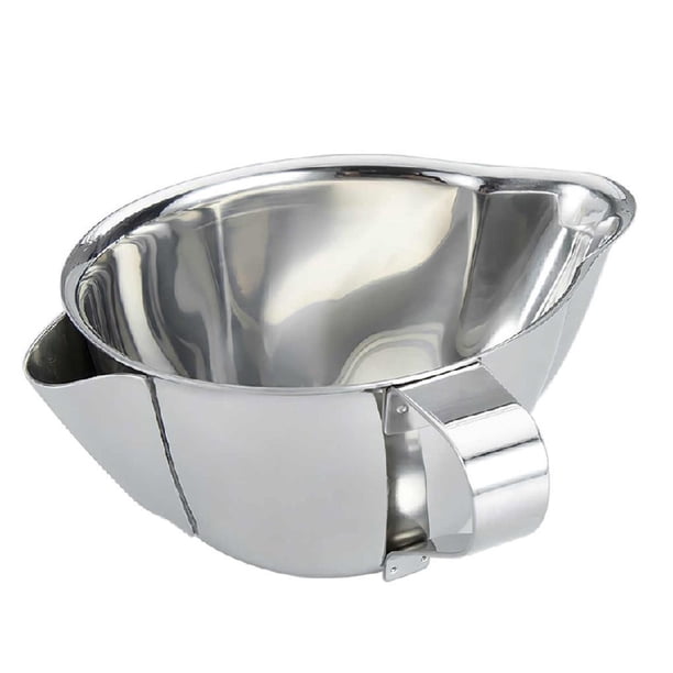 Bearachild Separador de aceite de sopa desengrasante de acero inoxidable 304 Trampa de grasa antioxidante Trampa de grasa pequeña Filtro de grasa Olla de Utensilios de cocina No.2 Bearachild HA027119-02