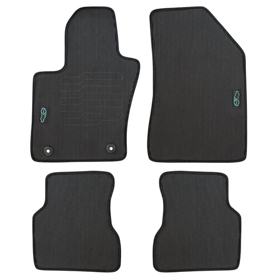 ecoMats All Weather Floor Mats for 2023 to 2026 Dodge Hornet, Front and Rear, Odorless