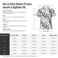 thumbnail image 4 of Bixox Men's Hand Drawn Snake Printed Short Sleeve Skinny Athletic T-Shirt, 4 of 6