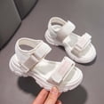 thumbnail image 6 of oqasdz Girls Sandals Comfortable Thick Sole Kids Sandals with Straps for Everyday Play and Beach Adventures Casual Summer, 6 of 6