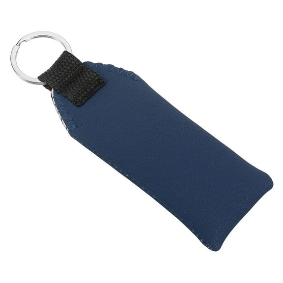 Uxcell 5.3 x 1.8 x 0.8 Inches Floating Neoprene Boat Keychain Waterproof for Water Sports Navy-Blue