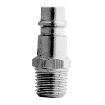 Milton Industries HI-Flo V-Style 1/4" MNPT Brass Plug