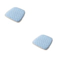 thumbnail image 3 of Injueey Cojines universales para sillas para cenar: cojines cómodos y transpirables, duraderos, fáciles de instalar, elegantes, unisex, color cielo azul Rellenar algodón con memoria 2Conjunto, 3 of 6