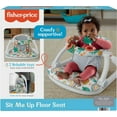 FisherPrice SitMeUp Floor Seat Portable Infant Chair with 2 Toys